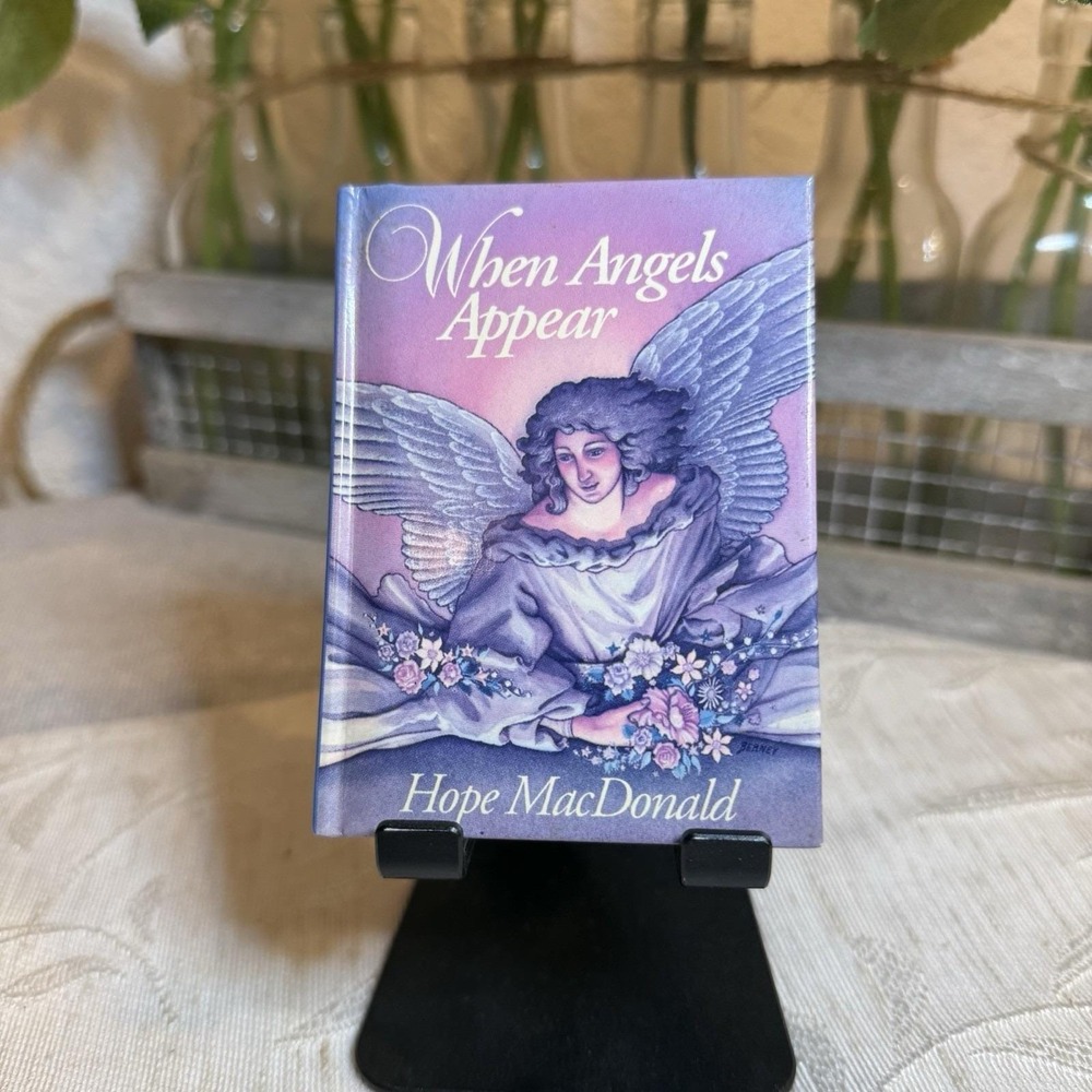 When Angels Appear Hope MacDonald. Mini Book. 1994 Vintage